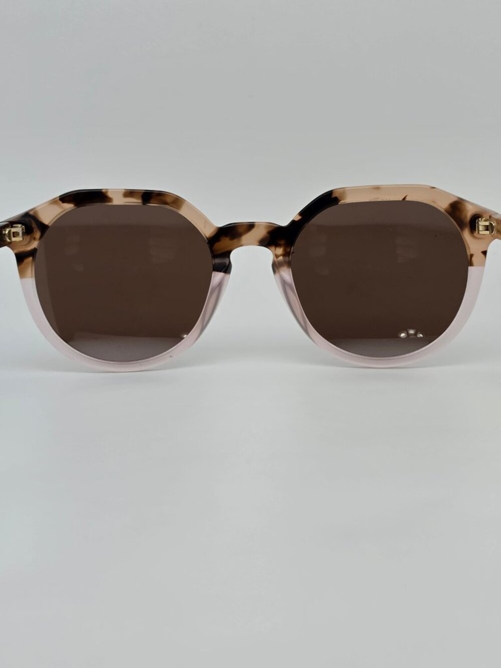 Tory Burch TY7130 1754/73 Blush Tortoise Pink Frame Brown Lens Sunglasses 52mm - Picture 4 of 16
